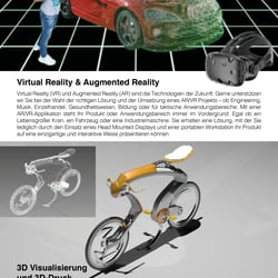 Virtual Reality und Augmented Reality Anwendungen nach Kundenwunsch