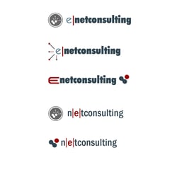 E Netconsulting Logoentwürfe