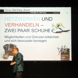 Vorlage PowerPoint-Präsentation zur Veranstaltung creative. fem. net. Karlsruhe 2015