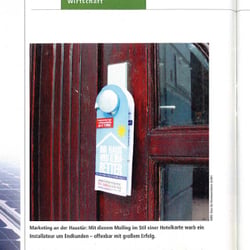 Mailing mit guter Presse (05/09)