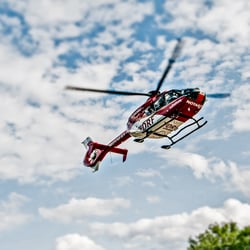 Christoph 27 im Anflug 2011