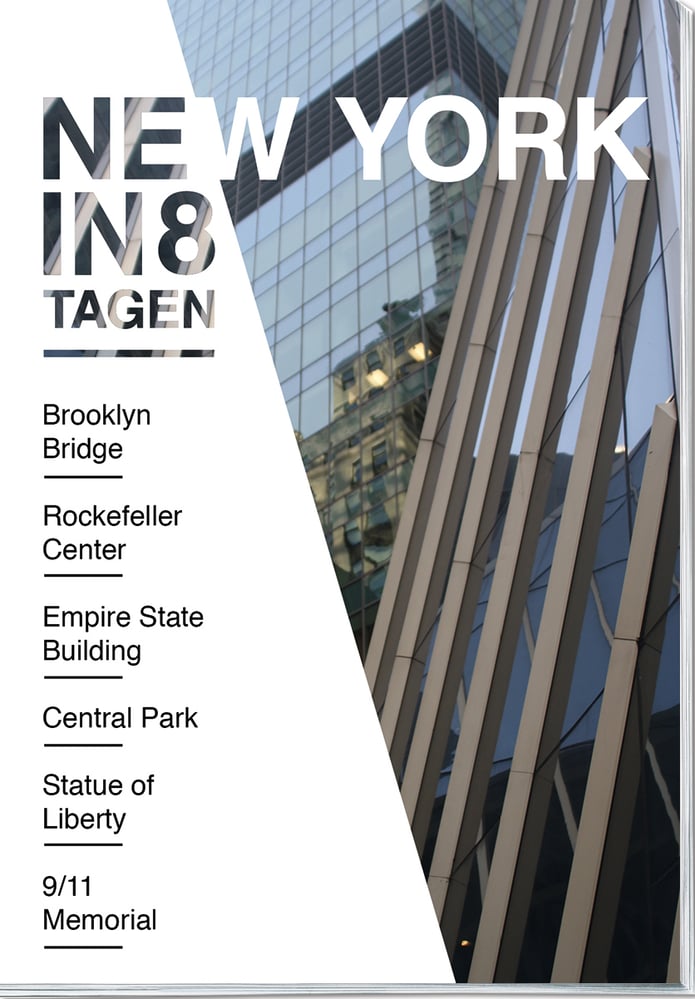 Nach meiner NY-Reise gestaltete ich dieses Album Cover