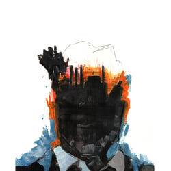 freie Illustration „Burning Man“