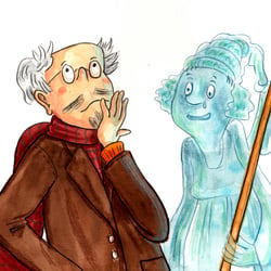 Prof. und Putzgeist