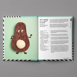 The Brownie Diaries – Rezeptlayout rechts