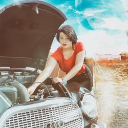 Fotokunst ( Alina, Oldtimertreffen )