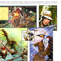 Diverse Action Designs für PC-Spiele