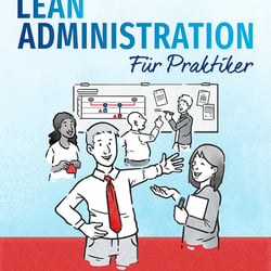 Coverentwurf E-Book „Lean Administration für Praktiker“ – Autor Joachim True von „True Change“ – https://truechange.de/