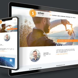 Website Schaer Energie – CH – WordPress