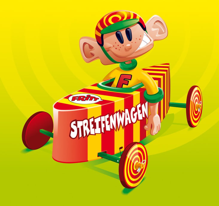FRITT Charakterillustration