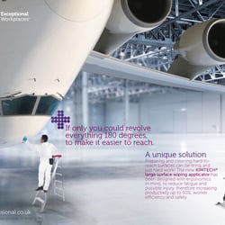 Composing eines Keyvisuals für das Produkt  „Large Surface wiping applicator“ für Kimberly-Clark Professional