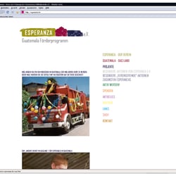 Corporate Design – Guatemala Förderverein „Esperanza“ – Schwerpunkt Geschäftspapiere und Homepage