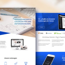 webpages Klein GmbH & Co. KG – Redesign Homepage