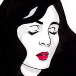Broken Doll – Inktober zine cover