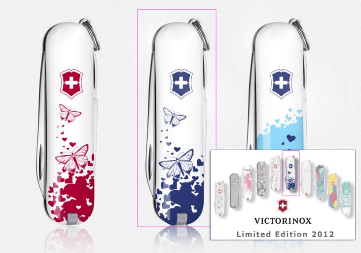 Gestaltung eines Victorinox Taschenmesser, limited edition – produziert