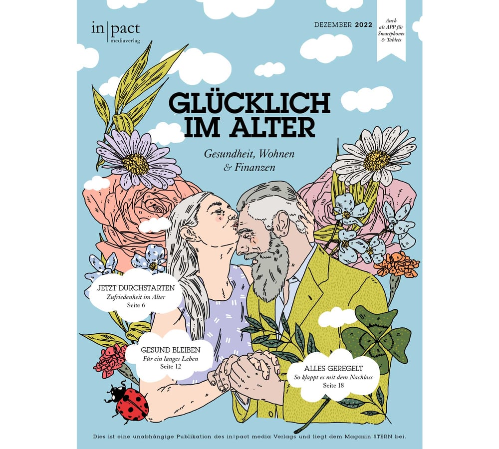 in|pact media GmbH Thema: Glücklich im Alter Beilage Stern