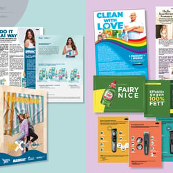 Eventgestaltung, Pressemedien für Procter & Gamble