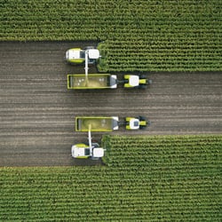 Luftaufnahme CLAAS Jaguar