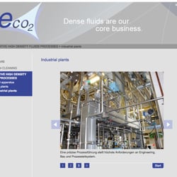 eCO2.ch | Konzept & Screendesign | eCO 2 SA, Schweiz