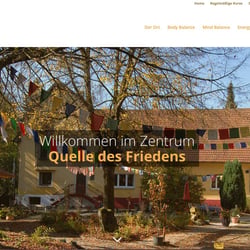 Quelle des Friedens Website