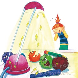 aus „Käpt’n Klima und die Stromfresserchen“, Kinderleicht Wissen Verlag 2010