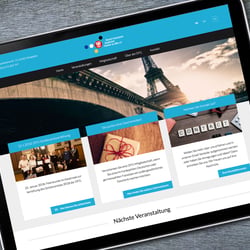 Website der Deutsch-Französischen Gesellschaft Frankfurt am Main e.V.