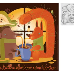 Kalenderseite „Betthupferl“