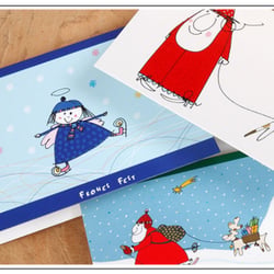mini cards for christmas