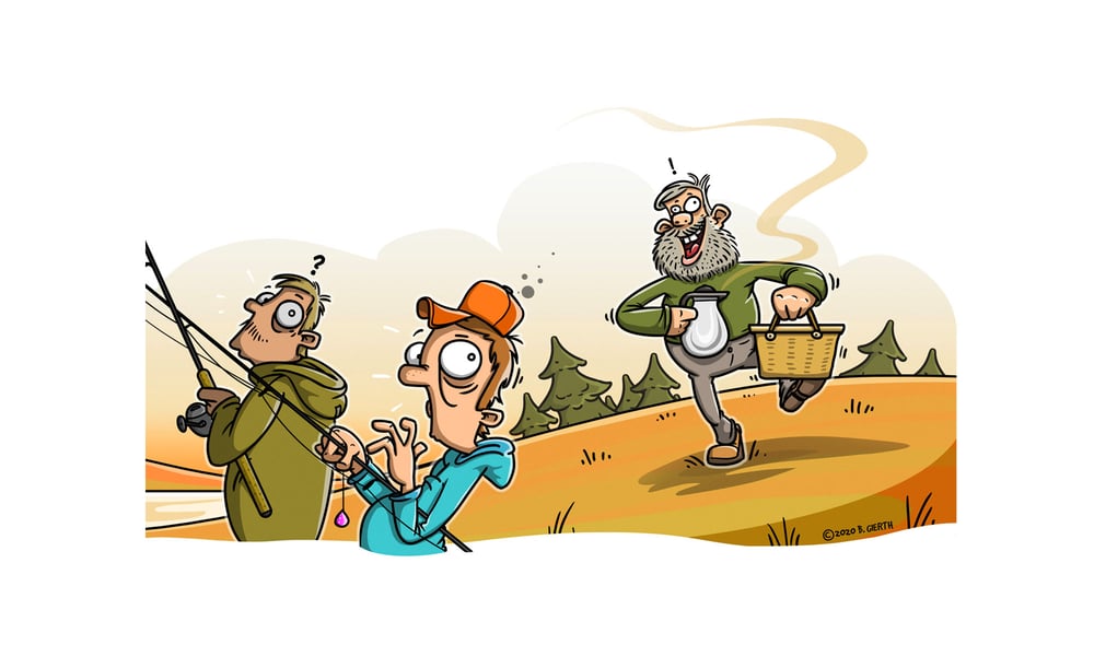 Editorial Illustration, Pixelgrafik, Cartoon-Stil