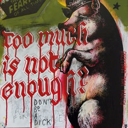 not enough, 50 × 40 cm, 2012