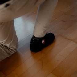 Tiefer Gang / Knie am Boden