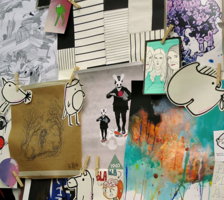 papergirl Ausstellung Galerie affenfaust 2013