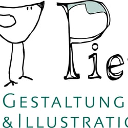 Logoentwicklung für Piep Gestaltung & Illustration