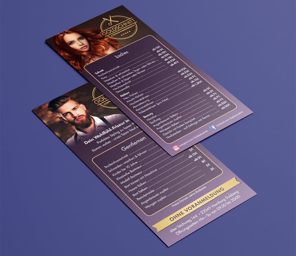 Goldschnitt / Branding