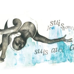 Je Suis Donc, 2012, Bleistift&Aquarell