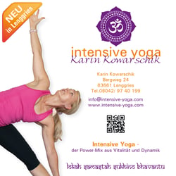 Intensive Yoga Flyer