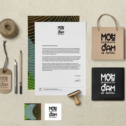 Coperate Design und Website von Moladam Mode und Kunsthandel I Berlin