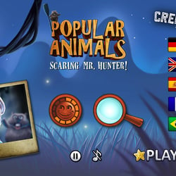 User Interfacedesign „Popular Animals“
