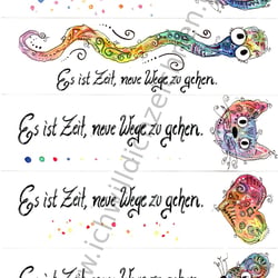 Auftragsarbeit: Lesezeichengestaltung