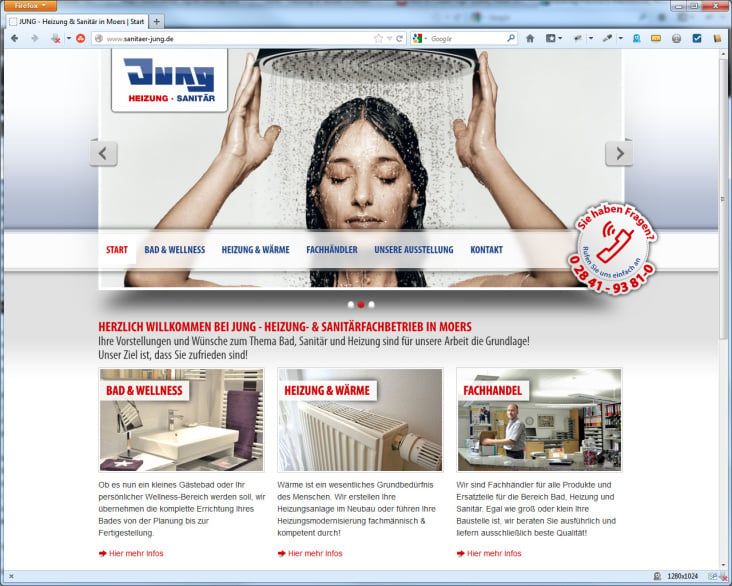 Heizung Sanitär Jung GmbH in Moers