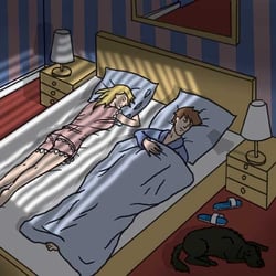 SchlafzimmerOhne