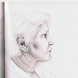 portrait (life drawing)