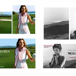 Composites created for Ralph Lauren landing pages