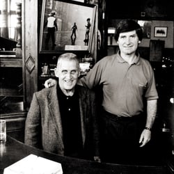 Vater mit Sohn, Glasgow