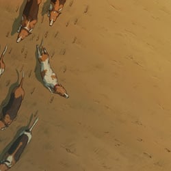 Hounds, website illustration
