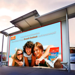 plakat außen