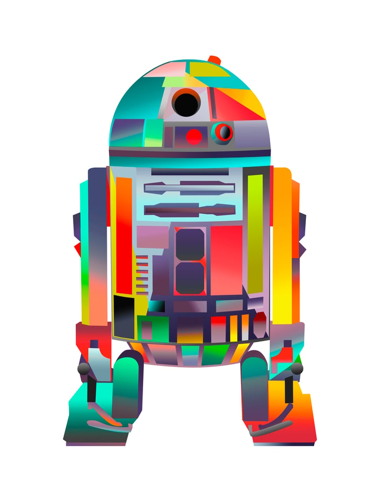 R2D2 Grafikdesign