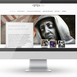 qrip.de – Trauerportal | WordPress Multisite