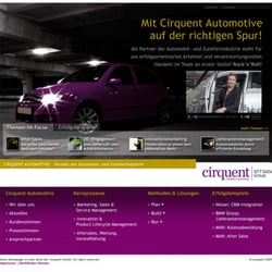Cirquent Microsites