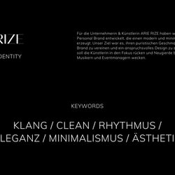 MINI BRAND IDENTITY – ARIE RIZE